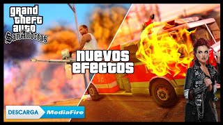 🔥NUEVOS EFECTOS DE FUEGO REALISTAS PARA GTA SAN ANDREAS PC 2023🔥 [upl. by Lenny731]