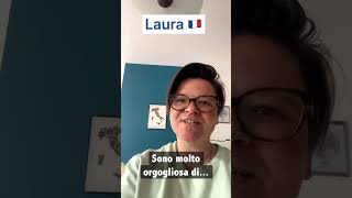 Laura dalla Francia 🇫🇷 parla in italiano 🇮🇹 [upl. by Valda]