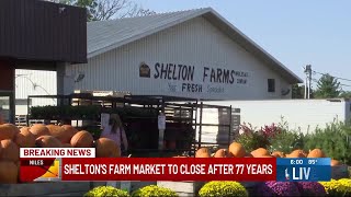 Shoppers react to Sheltons Farm Market closure [upl. by Assenal]