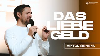 Das liebe Geld  Viktor Siemens  Christusgemeinde Cloppenburg [upl. by Shulamith]