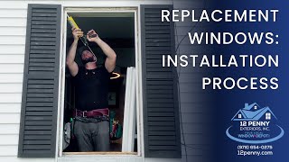 Replacement windows installation process explained [upl. by Erdnaed]