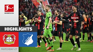 Schick amp Andrich Safe CrossLeague Season Record  Bayer 04 Leverkusen  Hoffenheim 21  MD 27 [upl. by Sito]