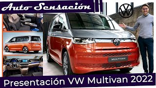 Presentación Volkswagen Multivan T7 2022 La nueva reina de los monovolumenes [upl. by Mariquilla464]