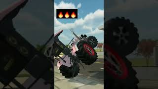 Tractor stunt 🔥🔥 tractordriving youtubeshorts trending shorts tractor [upl. by Hollie]