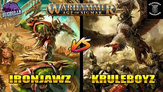 ⭐️INFORME AOS⭐️ IRONJAWZ VS KRULEBOYZ  2000pts [upl. by Alastair]