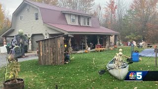 West Chazy resident holding Bumpkins Halloween at his home [upl. by Mears]