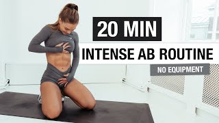 20 MIN INTENSE AB WORKOUT [upl. by Jahn270]