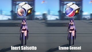 Acheron Inert Salsotto Vs Izumo Gensei  Honkai Star Rail [upl. by Levania518]