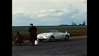 Eastern Counties Motor Club Historic Cine Archive 010 Unknown Airfield AutoTests [upl. by Otipaga]