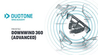 FREESTYLE – Downwind 360 advanced – Duotone Wing Academy [upl. by Namref]