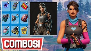 NEW BEST SKRATCH COMPANY SKINS COMBOS  Fortnite [upl. by Ahsieat]