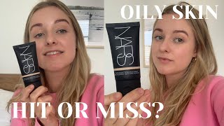 NARS Pure Radiant Tinted Moisturiser review  Oily Skin [upl. by Attenrev]