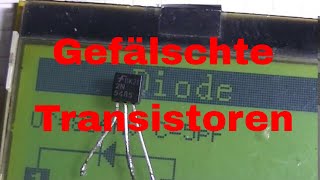 Gefälschte Transistoren BF245 2N5485 IRF510N BF199  eflose 1029 [upl. by Atirec]