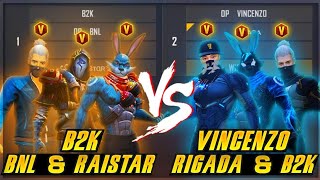 B2K BNL RAISTAR VS WHITE 444 VINCENZO RIGADA  3VS3 LEGENDS ONLY ROOM [upl. by Ten]