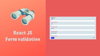 React Form Validatons  React Forms  Cheetah Media [upl. by Oterol]