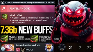 🔥 736b Patch Massive Buffs For Pudge  Pudge Official [upl. by Corry212]