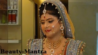 Indian Wedding Makeup  Morning Wedding Makeup  Complete Hair And Makeup [upl. by Hillyer]