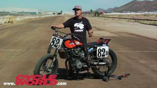 AMA Grand National Twins Tested at The Arizona Mile [upl. by Adnicul]