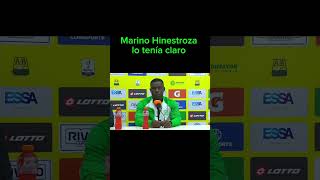 Marino Hinestrosa sabe de sus capacidades y por eso fue claro con la hinchada atleticonacional [upl. by Airretal]