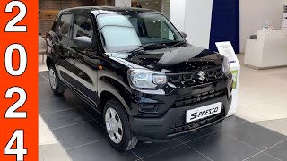 2024 Maruti Suzuki S Presso Black colour FULL Detailed Review Black Colour Interiors Features [upl. by Bohi]