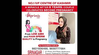 A Miracle After 8 Years Couple Celebrates Second Pregnancy at Imprimis IVF [upl. by Relyat319]