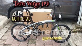 Foldingbike Touring Tern Verge D9 [upl. by Nnaeerb]