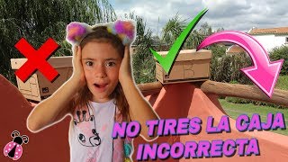 No tires la CAJA INCORRECTA 😱 Los juguetes de Arantxa [upl. by Auhsot828]