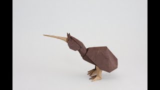 Origami kiwi by Quentin Trollip [upl. by Gazo501]