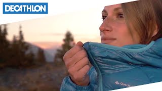 Comè fatto il piumino XLight Quechua  Decathlon Italia [upl. by Sawyer]