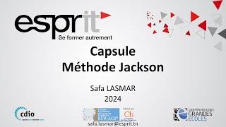 Module Ordonnancement des SysMSCapsule Algorithme JacksonSAFA LASMAR [upl. by Nospmas]