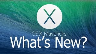 OS X Mavericks  Whats New [upl. by Tnilk42]