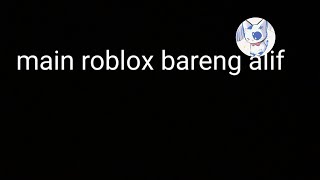 main roblox lagi gaes bary Mashmalow [upl. by Zined387]