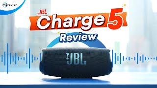 รีวิว JBL Charge 5  สุดยอดลำโพงพกพาขนาดกลาง อัปเกรดใหม่ ไฉไลกว่าเดิม [upl. by Jammal]