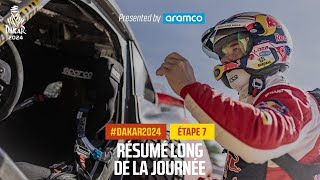 Le résumé de lÉtape 7 présenté par Aramco  Dakar2024 [upl. by Hogen]