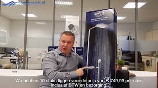 Grohe Regendouche ☆ Sanispecial van de Week ☆  Sanispecials [upl. by Tri]