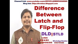 Difference between Latch and Flip Flop  Latch versus Flipflop  Compare Latch and Flipflop  STLD [upl. by Ailecra]