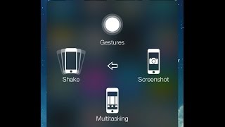 iPhone Assistive Touch Custom Gestures [upl. by Yardley]