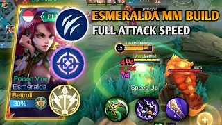 NEW BUILD FOR ESMERALDA  ESMERALDA MARKSMAN BUILD FULL ATTACK SPEED  INSPIRE [upl. by Leventis]