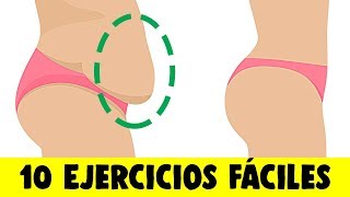 Cómo Perder Grasa En La Parte Inferior Del Vientre Con 10 Ejercicios De Abdominales Fáciles [upl. by Nabla]