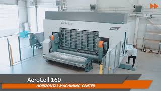 bavius 5axis horizontal machining center HBZ AeroCell 160 [upl. by Ahsieit]