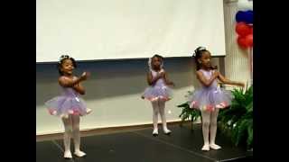 LET GO LET GOD PRESCHOOL PRAISE DANCERS [upl. by Eylrac]