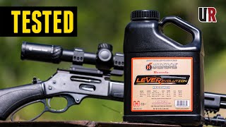 TESTED Hodgdon LEVERevolution Powder [upl. by Tu]