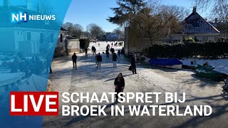 LIVE 🔴 Schaatspret bij Broek in Waterland [upl. by Jola]