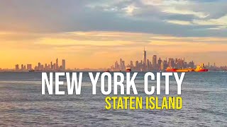 NYC LIVE Brooklyn to Staten Island via Verrazzano Narrows Bridge July 28 2022 [upl. by Daphna]