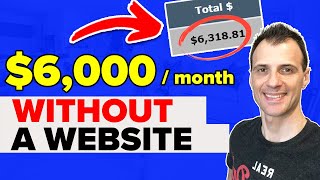 Affiliate Marketing for Beginners 2022 6000 a Month Without a Website [upl. by Masry728]