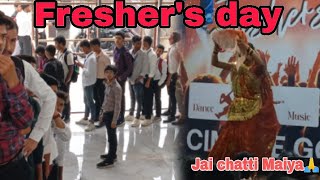 Fresher Day in college cimagepatna college freshers trending [upl. by Missie]