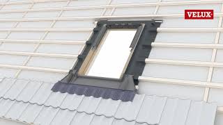 VELUX verdiepte inbouw  Montage Dakraam GGL met EDJ [upl. by Marmion]