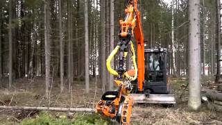 Light effective excavator harvestermp4 [upl. by Alleyne]