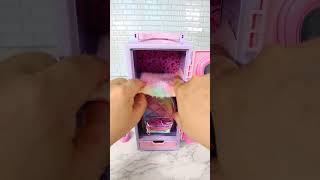 Satisfying with Unboxing amp Review Miniature School Locker Set Toys Kitchen Video  ASMR Videos [upl. by Rosse]