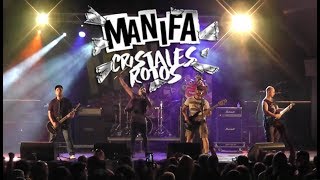 MANIFA  Cristales Rotos Directo Sestao SOS Rock 2017 [upl. by Adiana]